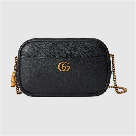 gucci ultra mini|Gucci Double G super mini bag with bamboo.